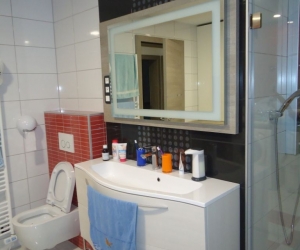 Kopalnica - okvir toaletne omarice