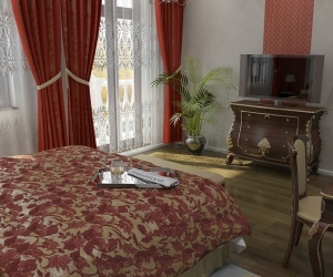 Primer grafiÄne idejne reÅ¡itve spalnica