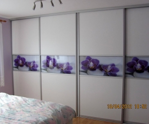 Vgradna omara v spalnici